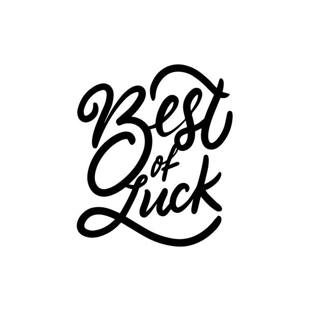 best of luck calligraphy