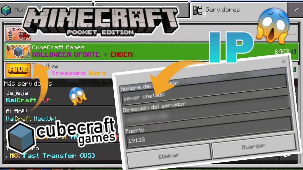 cubecraft server ip