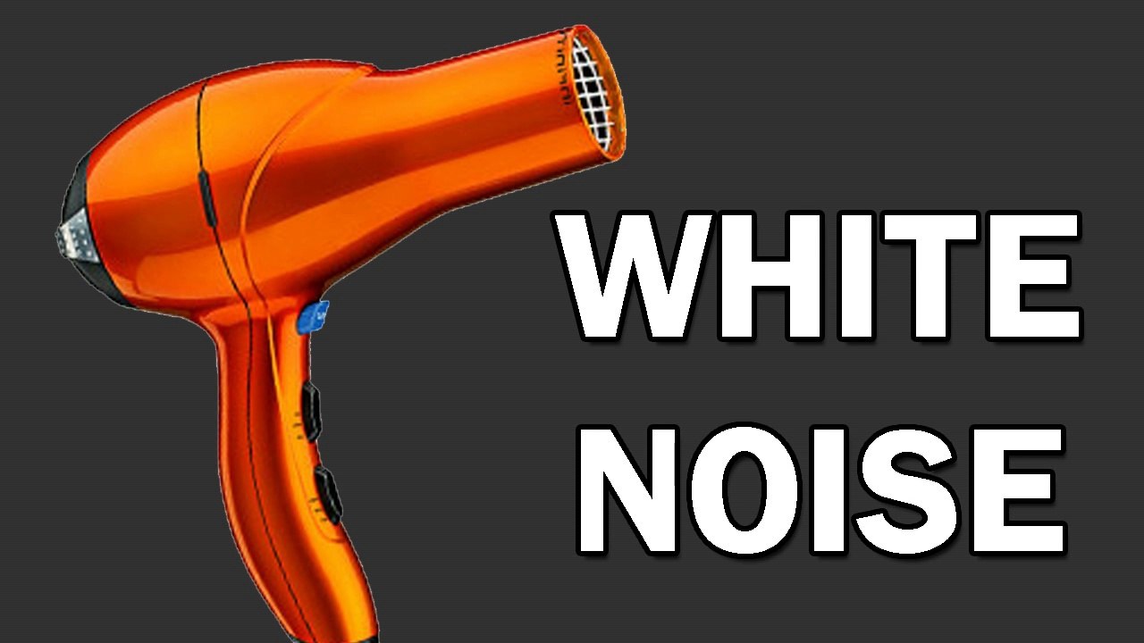 blow dryer white noise