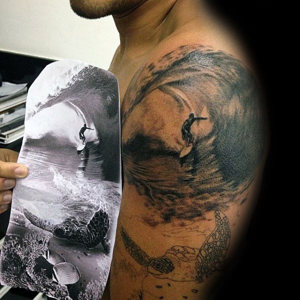 surf tattoo ideas