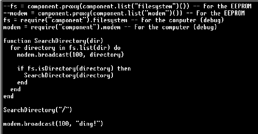 opencomputers code