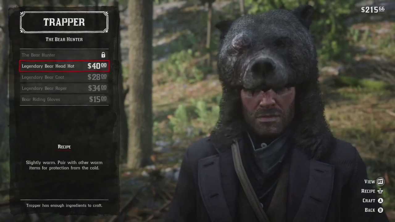 legendary bear pelt rdr2