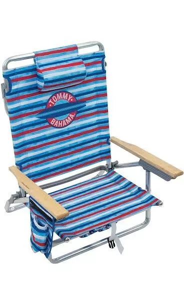 tommy bahama lay flat beach chair