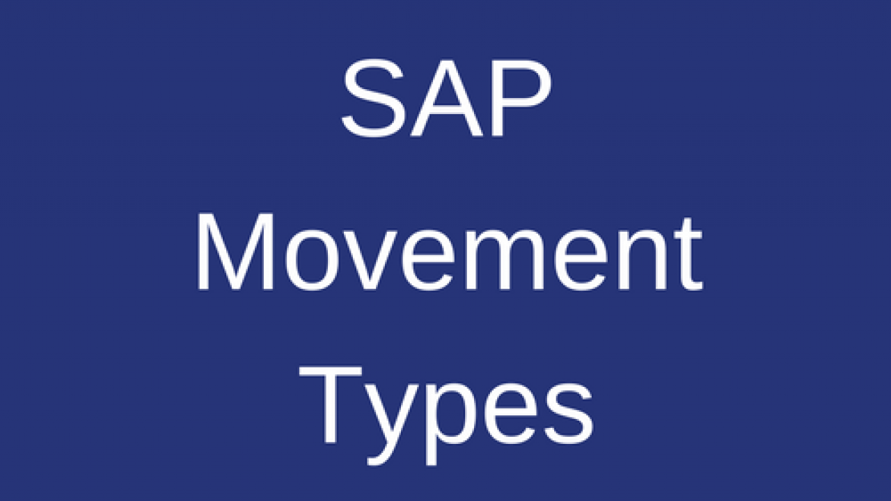 343 movement type in sap