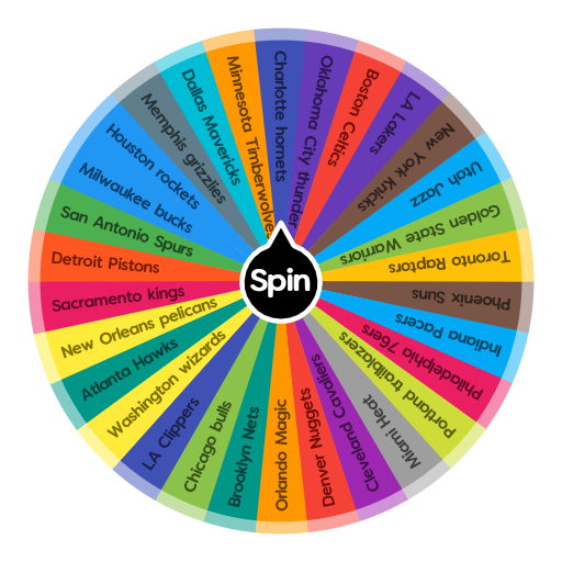 nba spinning wheel