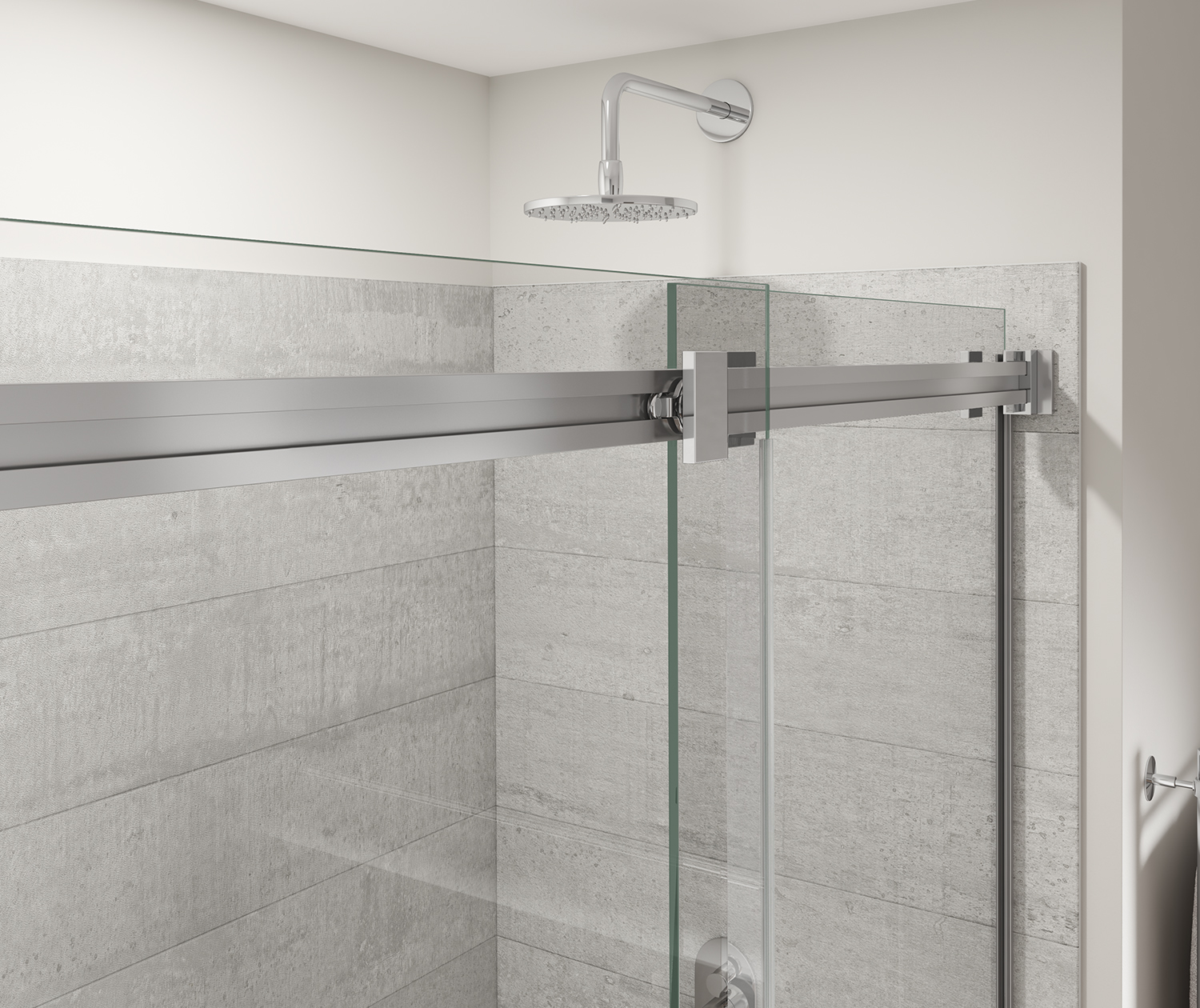 maax duel shower door