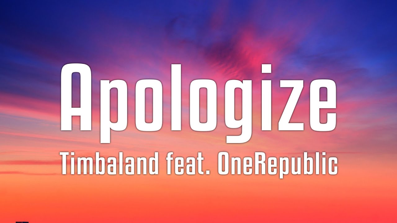 onerepublic apologize lyrics