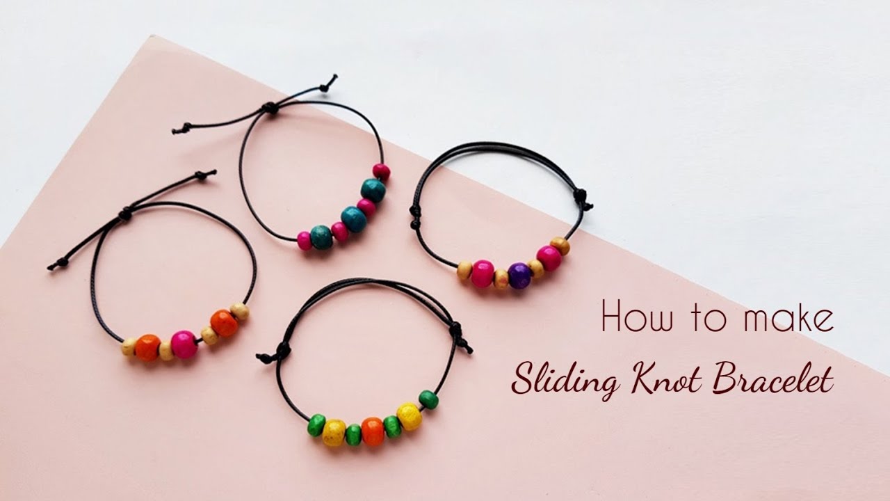 how to weave a beaded bracelet