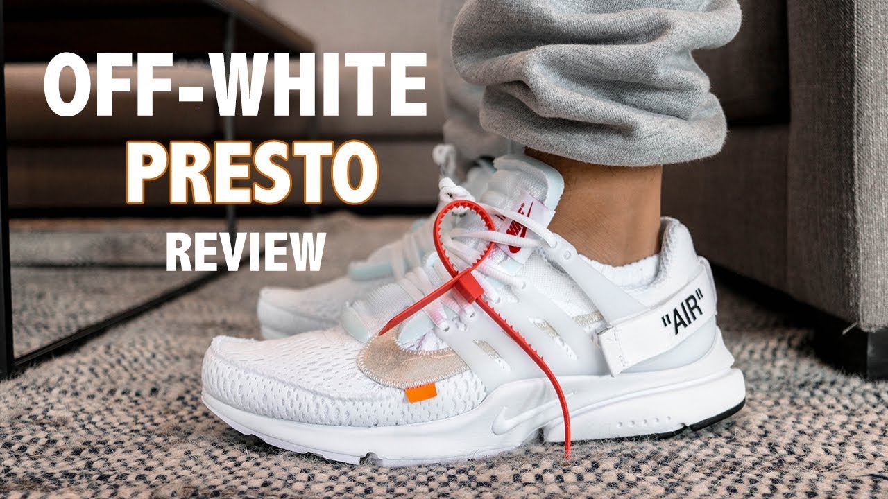 off white prestos white