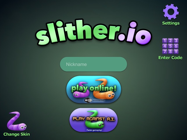 slither io snake game