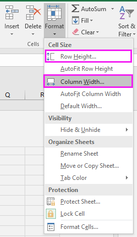 excel pixel to inches