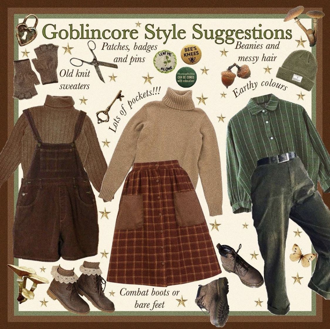 goblincore outfits