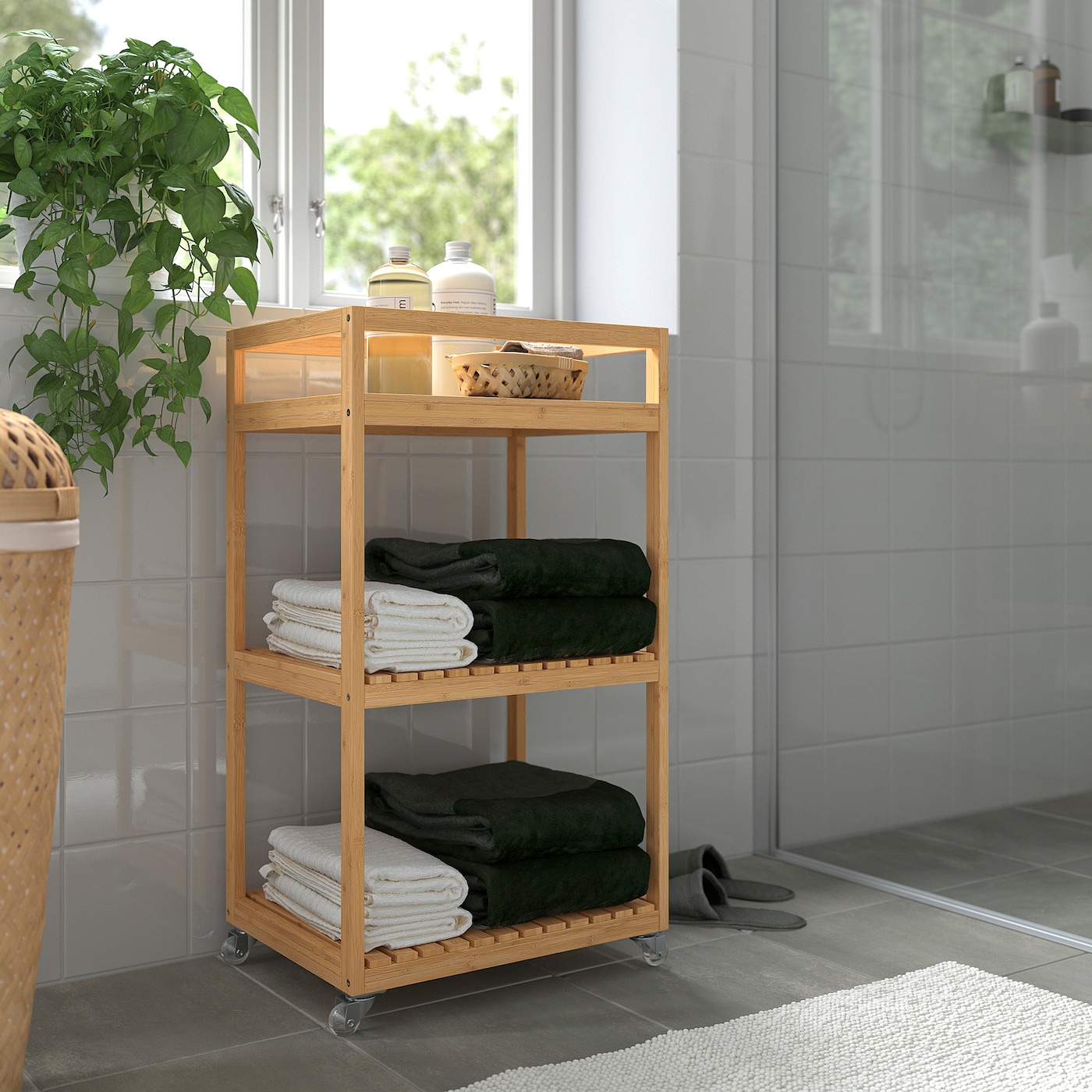 ikea bathroom trolley