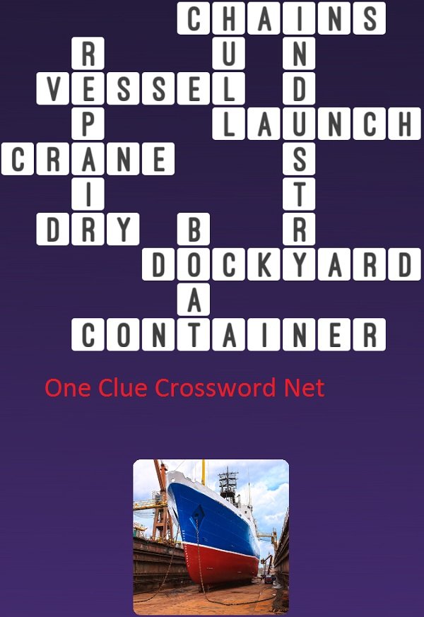 escort vessel crossword clue