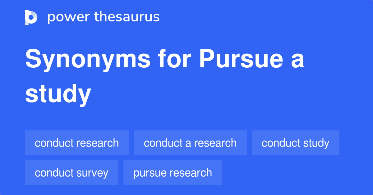 pursue synonym