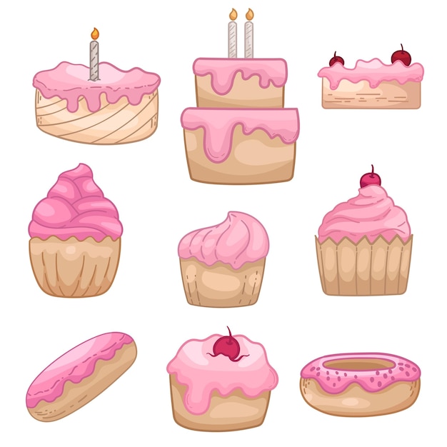 clip art of cake