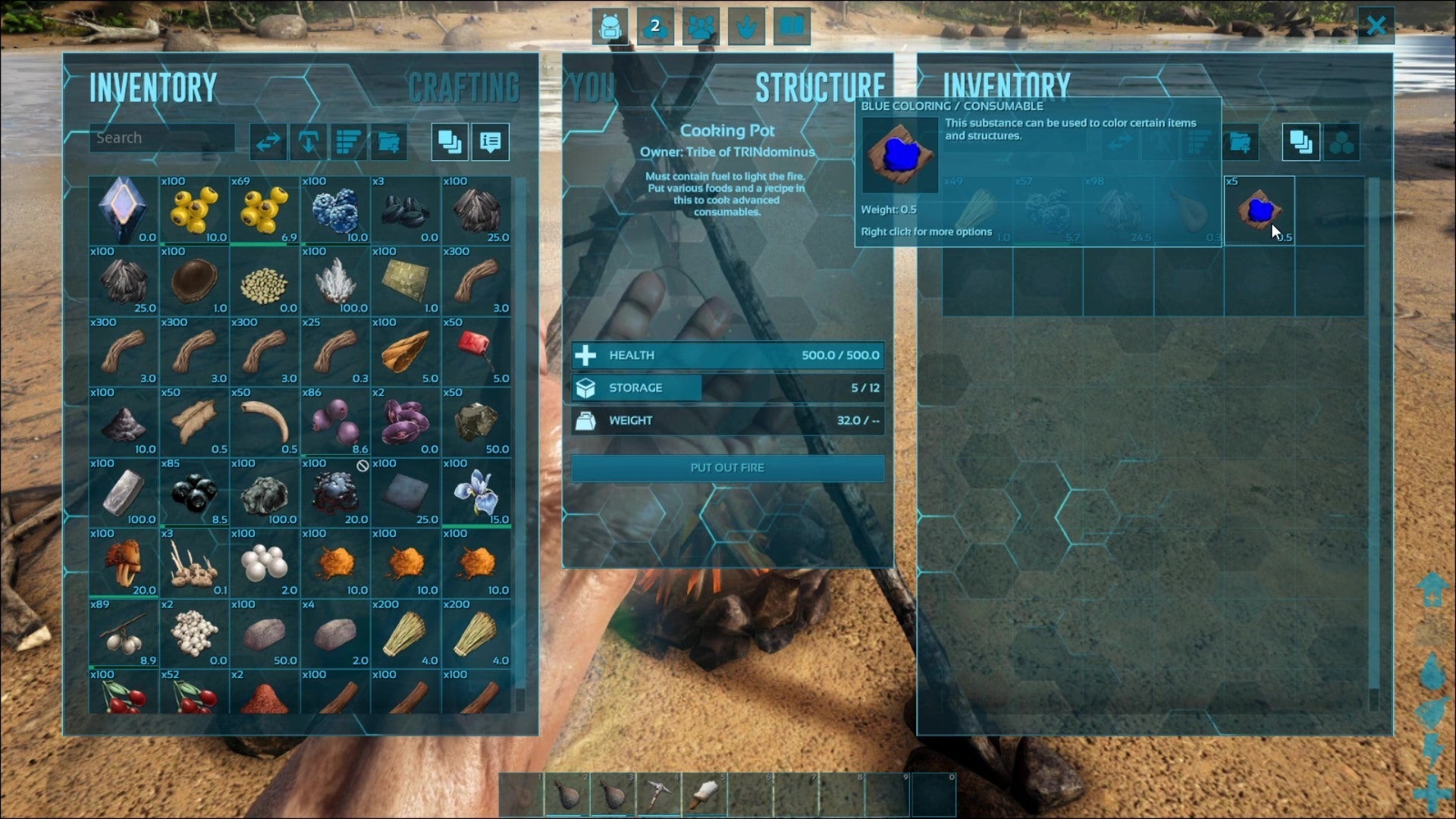 ark dye recipes