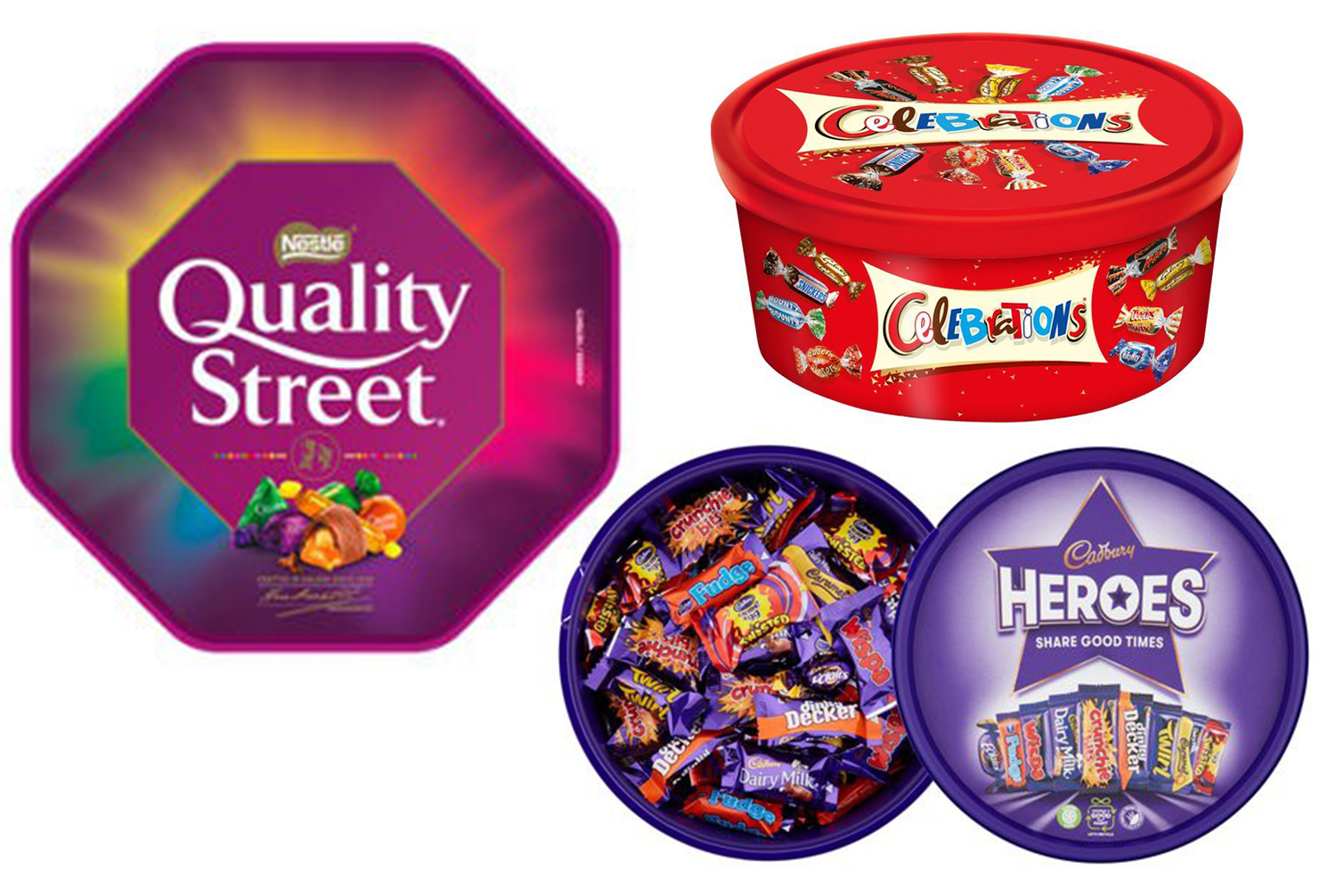 celebrations tub 2 for 7 sainsburys price