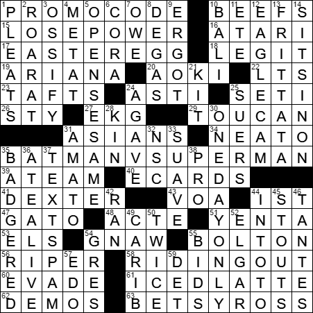 breaking free crossword clue