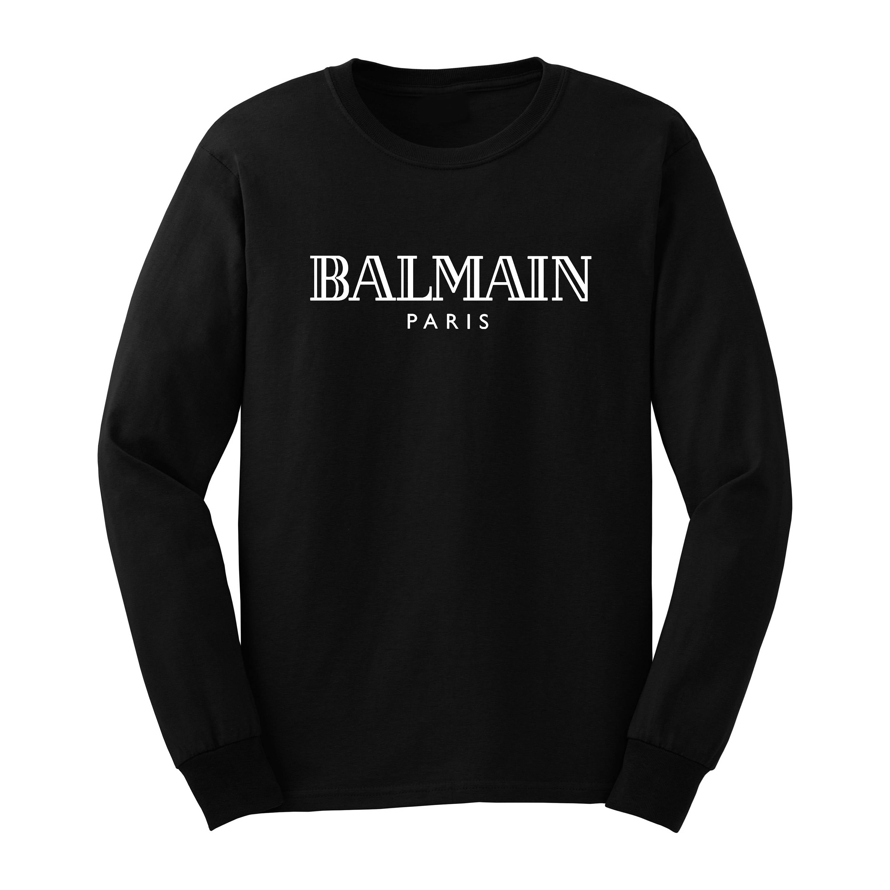 balmain long sleeve shirt