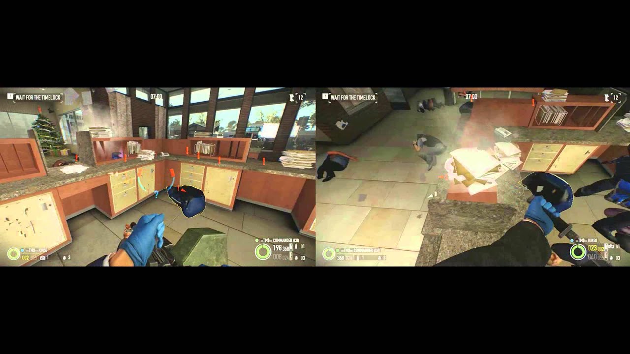 payday 2 split screen xbox