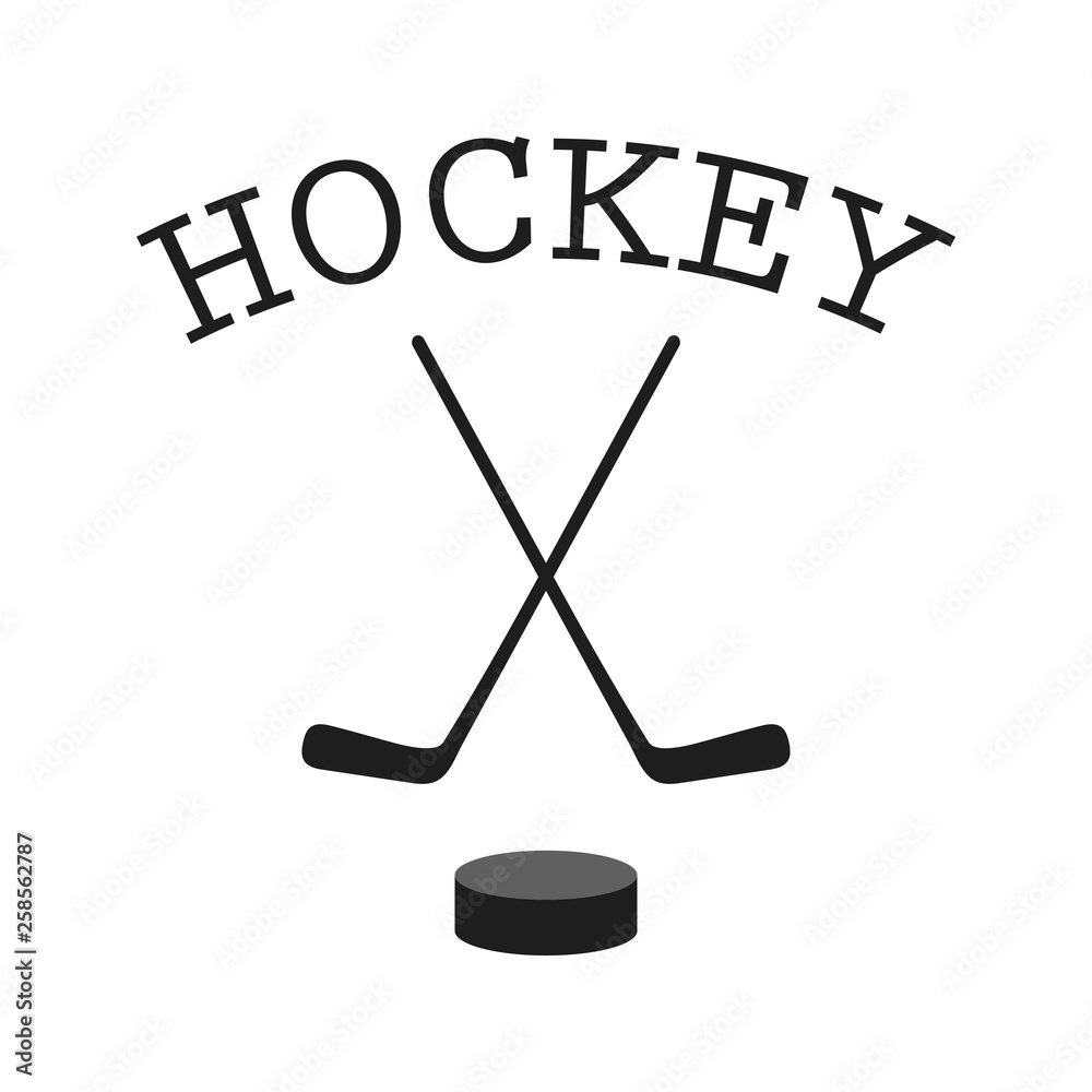 hockey sticks clipart