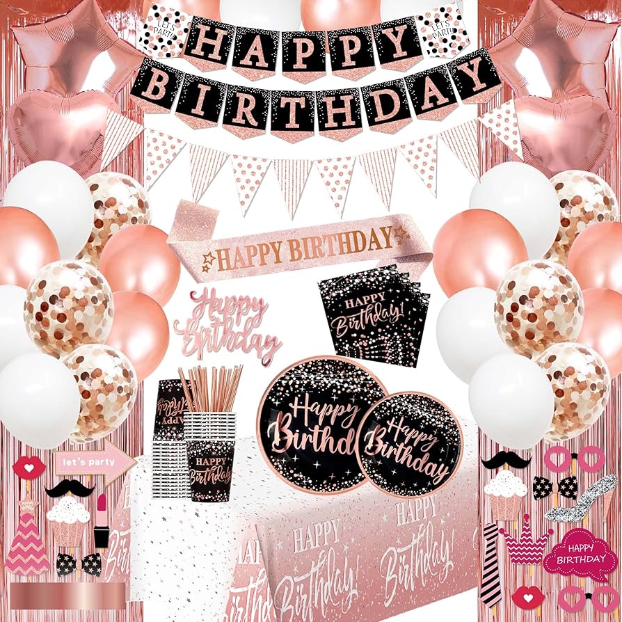 birthday decoration products