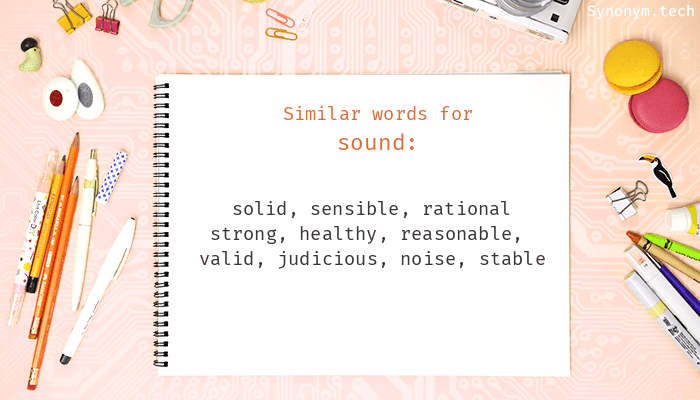 thesaurus for sound
