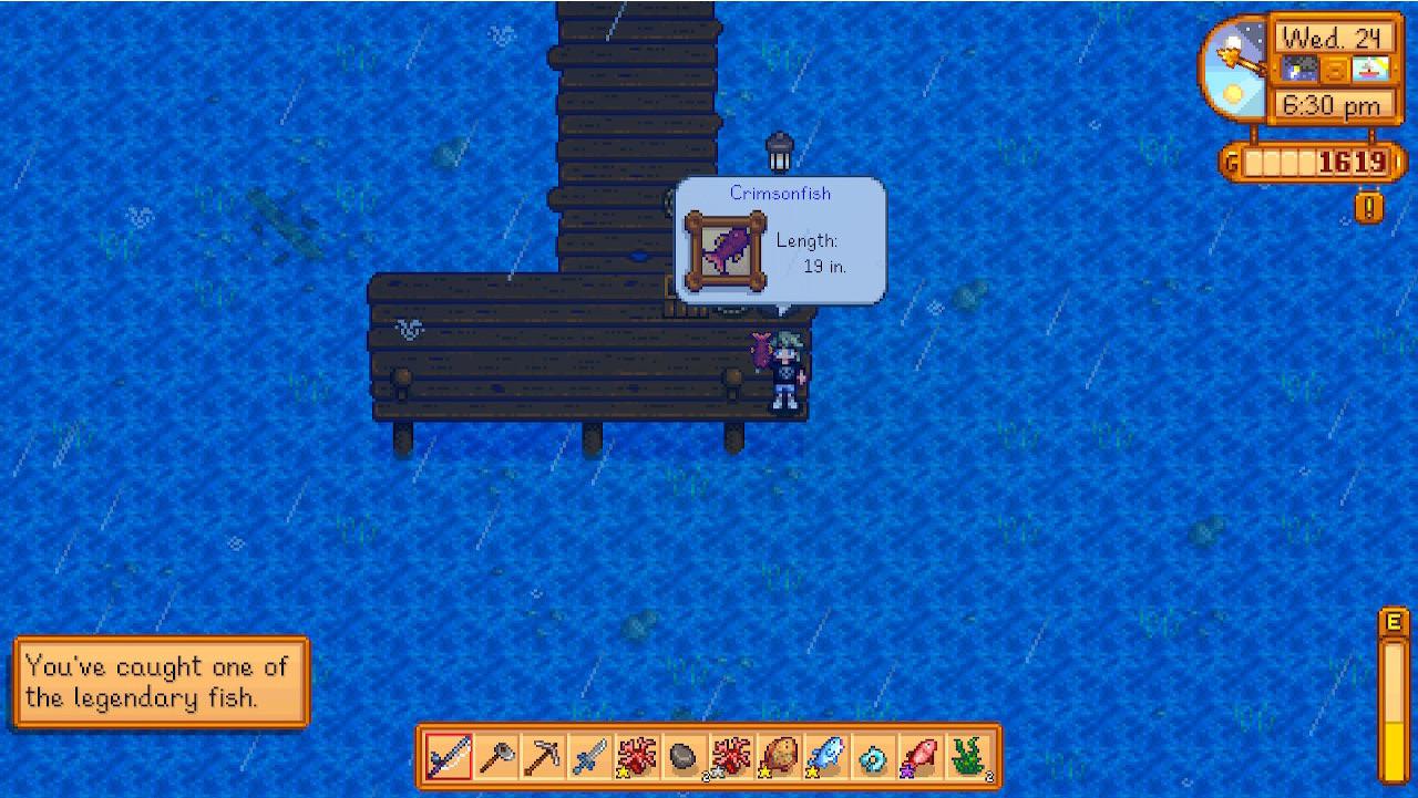 stardew valley red snapper