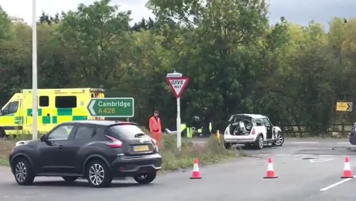a428 accident today