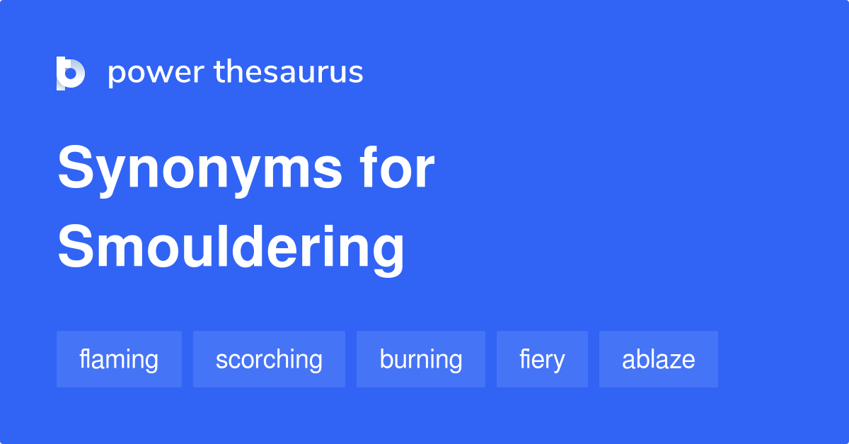 fiery thesaurus