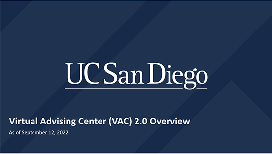 vac ucsd