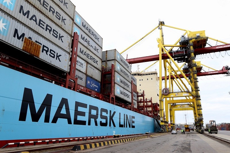 maersk line exchange rate usd to inr