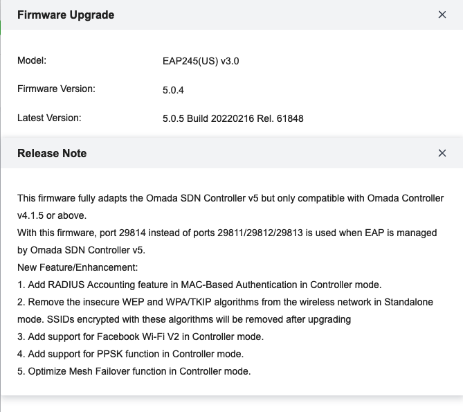 eap245 firmware