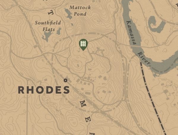 where is the fence in rdr2