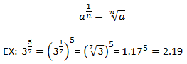 exponent law calculator