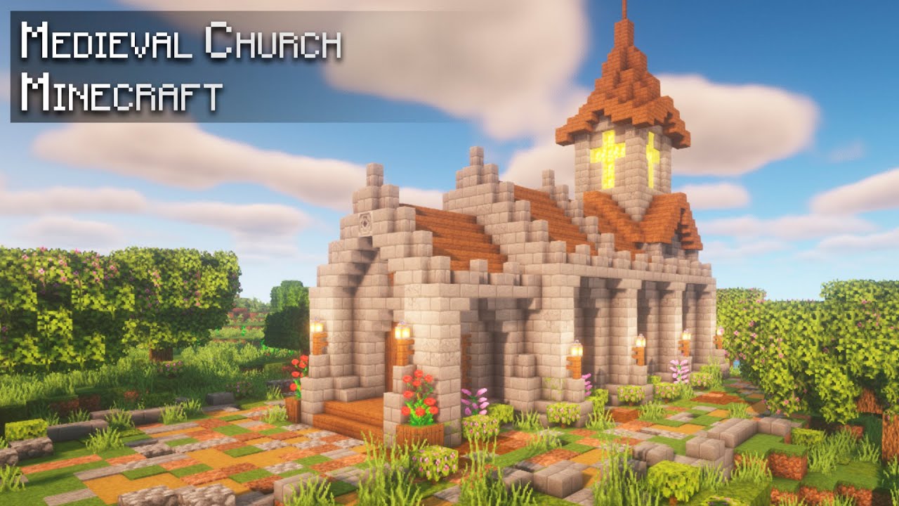 minecraft medieval church