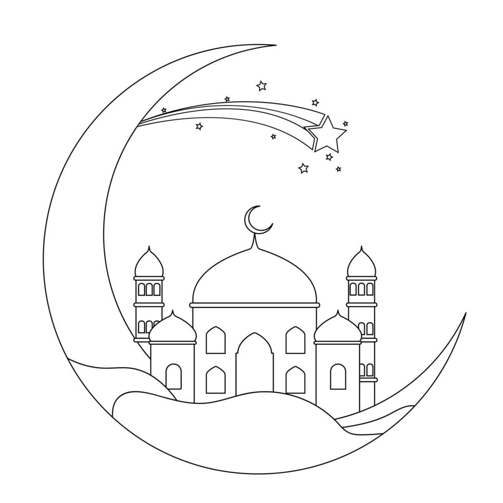 dibujos de ramadan para colorear
