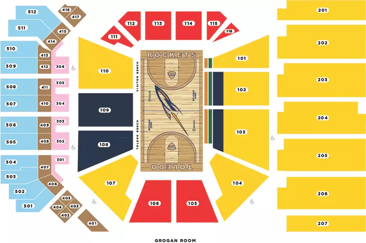 savage arena seating chart