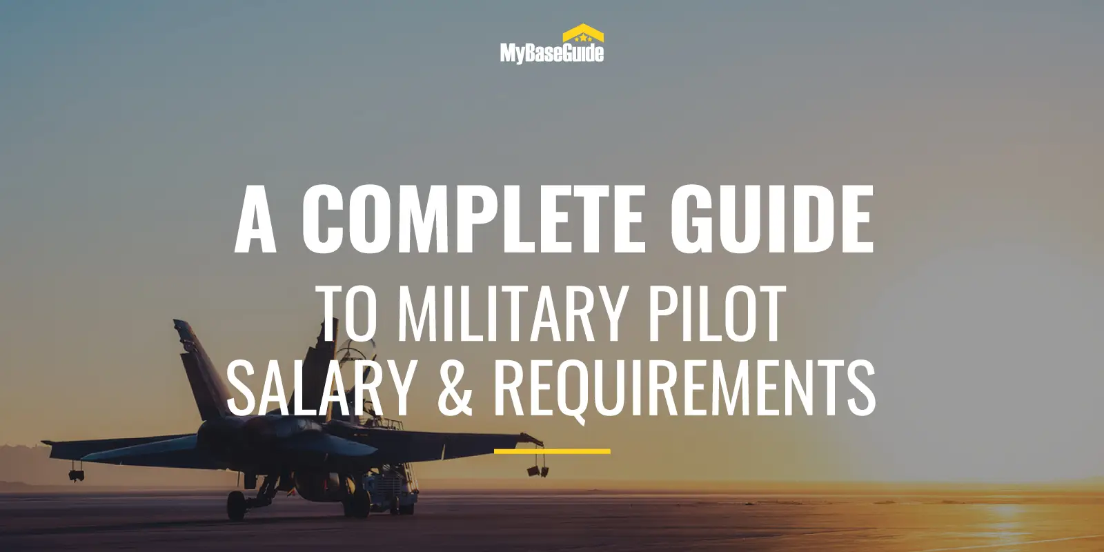 military pilot salary