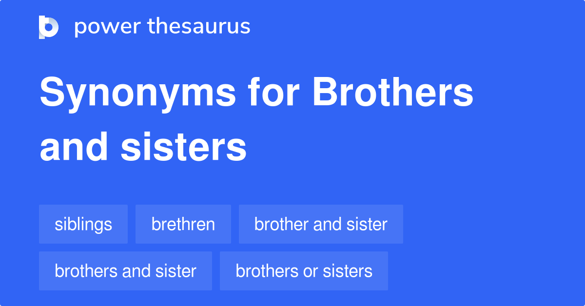 brother thesaurus