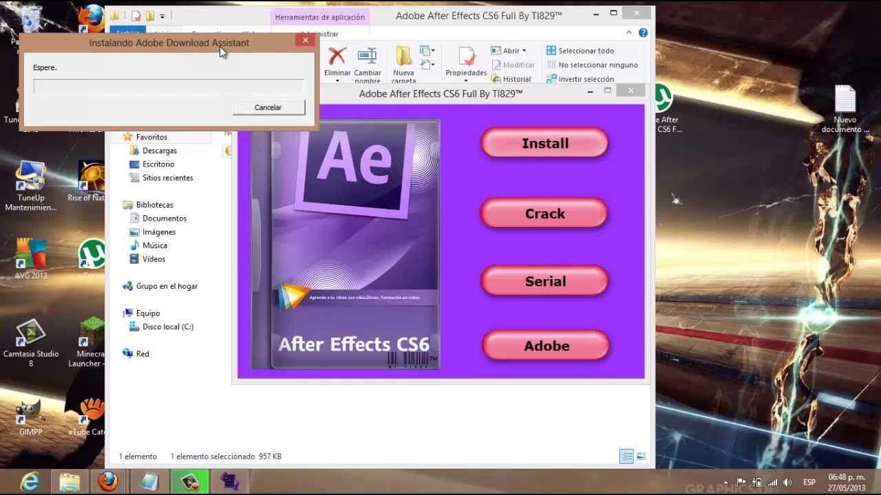 download adobe after effect cs6 full