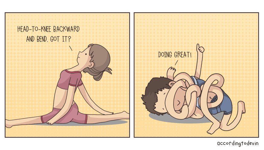 yoga funny