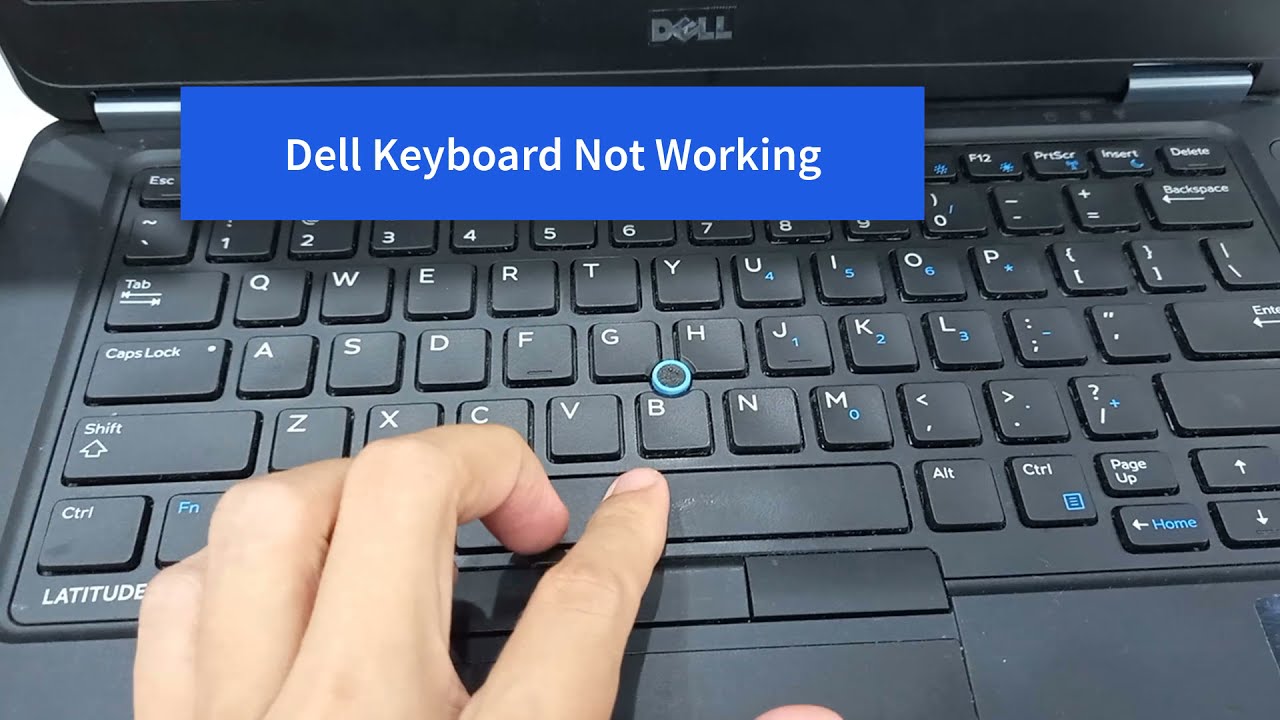 dell laptop keyboard not responding