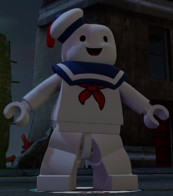 stay puft marshmallow man lego dimensions