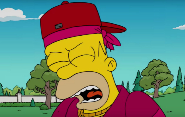 homer simpson rapper