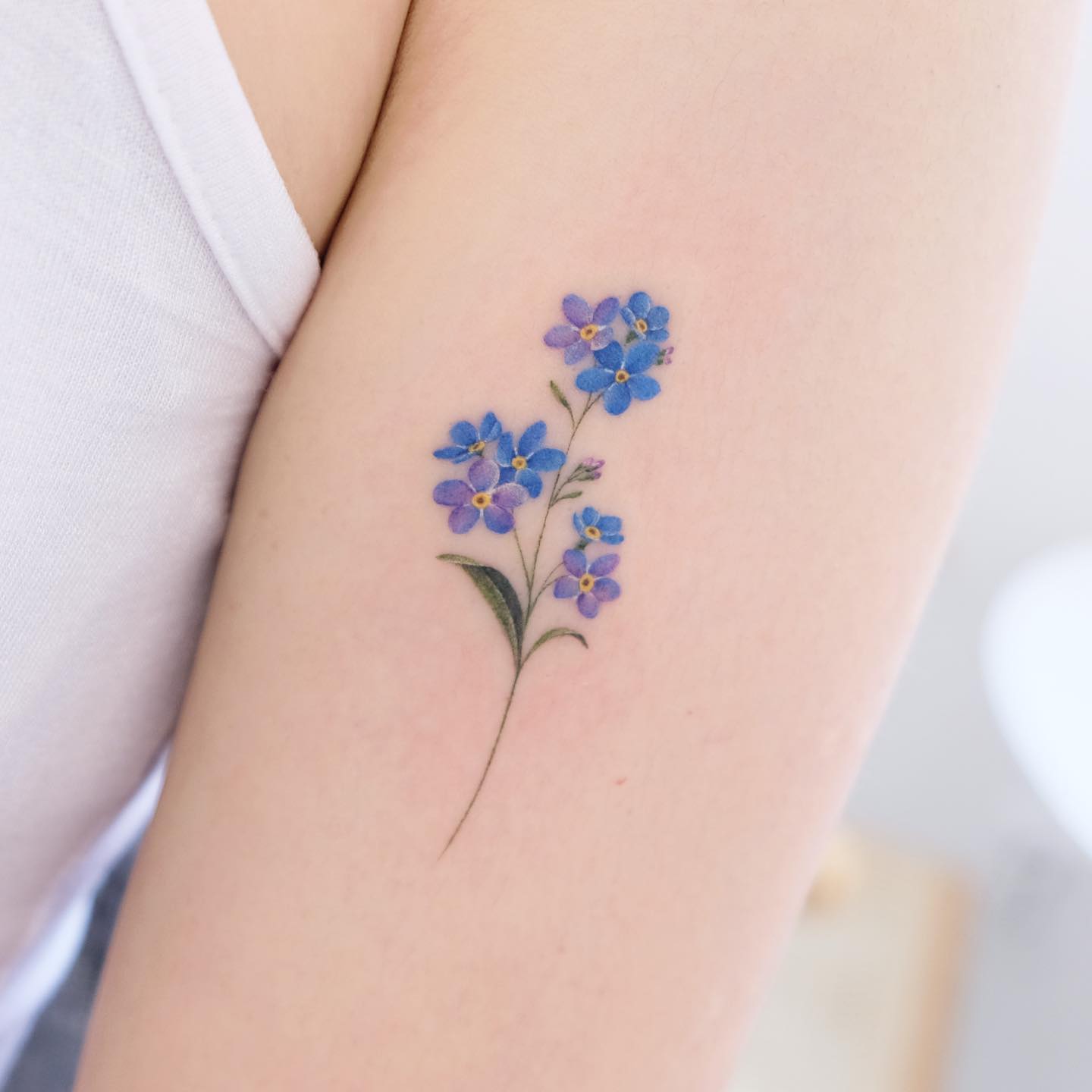 forget me not tattoo