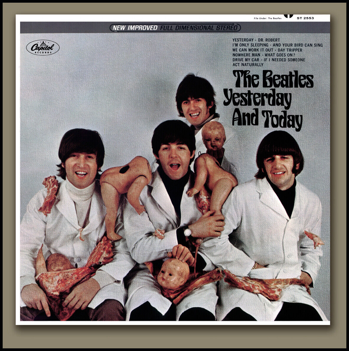 beatles album yesterday and today