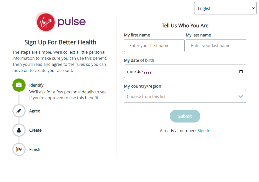 virgin pulse my account