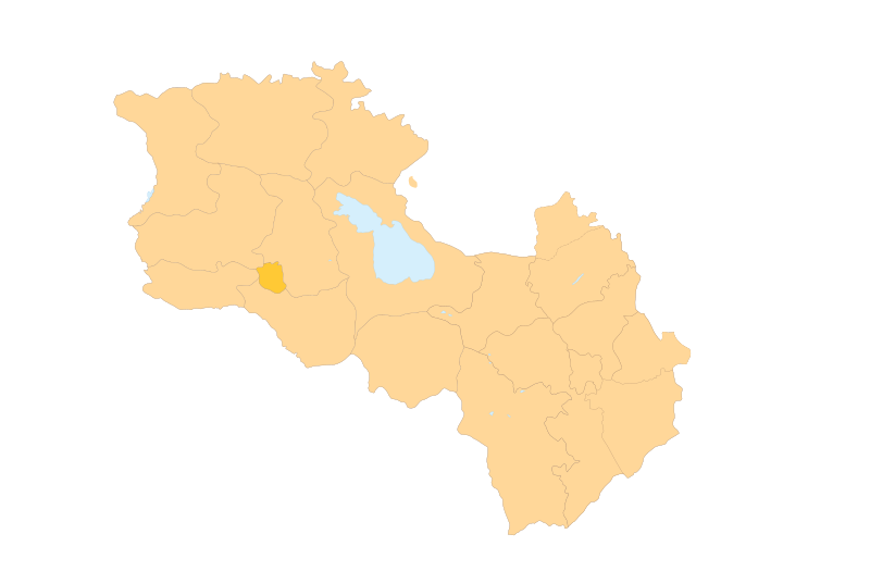 armenia map vector